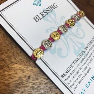 My Saint My Hero Benedictine Blessing Bracelet